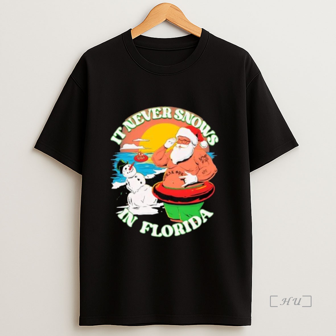 Officials It Never Snows In Florida 2025 Premium Shirt Sweatshirt Tee