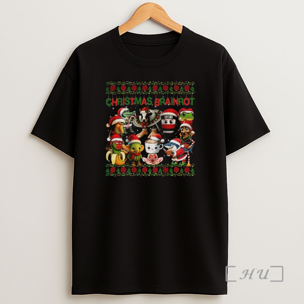 Officials Italian Brainrot Ugly Christmas Premium Shirt Sweatshirt Tee