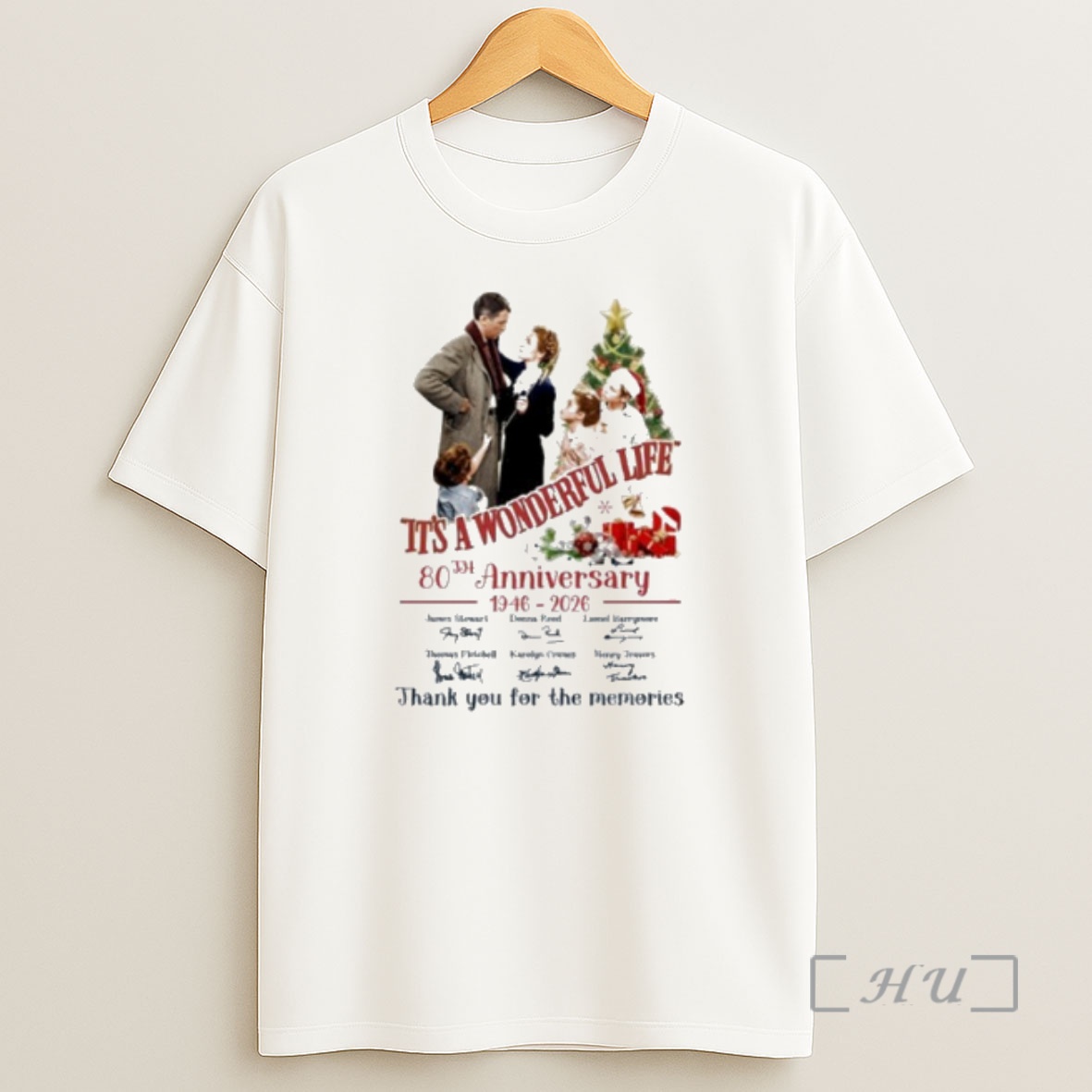 Officials Its A Wonderful Life 80th Anniversary1946 2026 Thank You For The Memories Premium Shirt Sweatshirt Tee