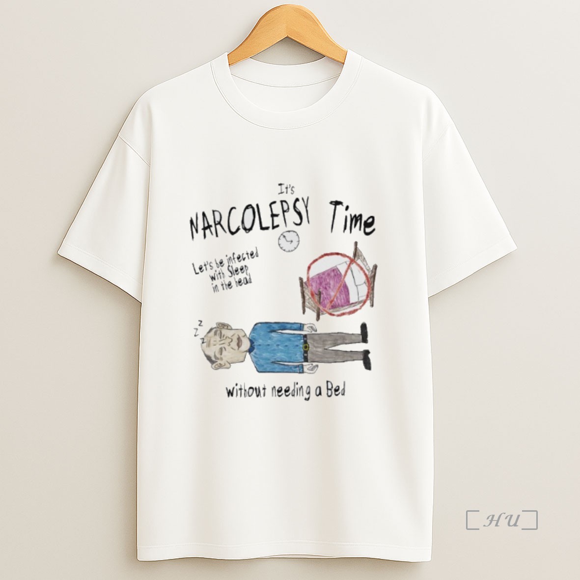 Officials Its Narcolepsy Time Lets Be Infected With Sleep In The Head Without Needing A Bed Premium Shirt Sweatshirt Tee