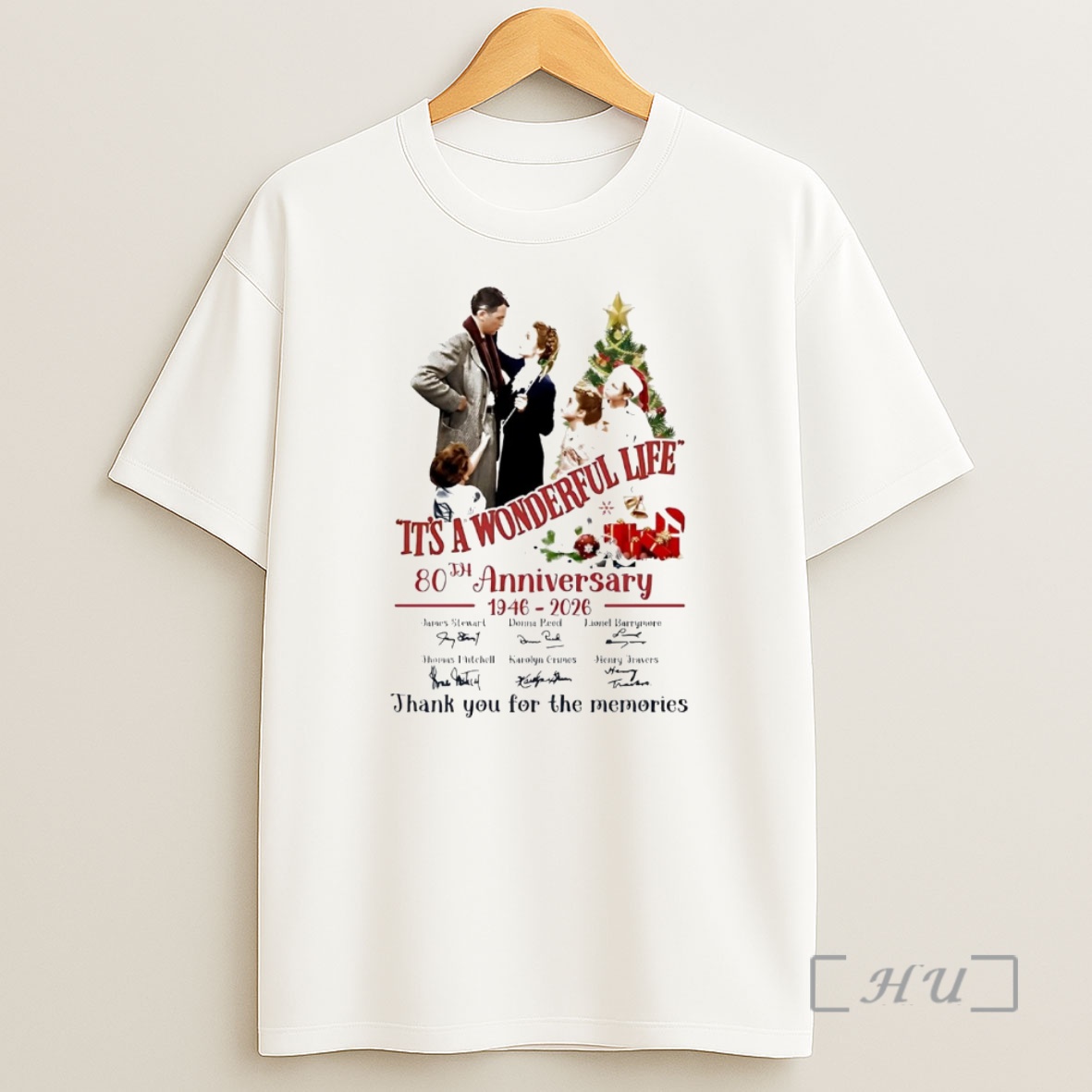 Officials Its A Wonderful Life 80th Anniversary 1946 2026 Characters Premium Shirt Sweatshirt Tee