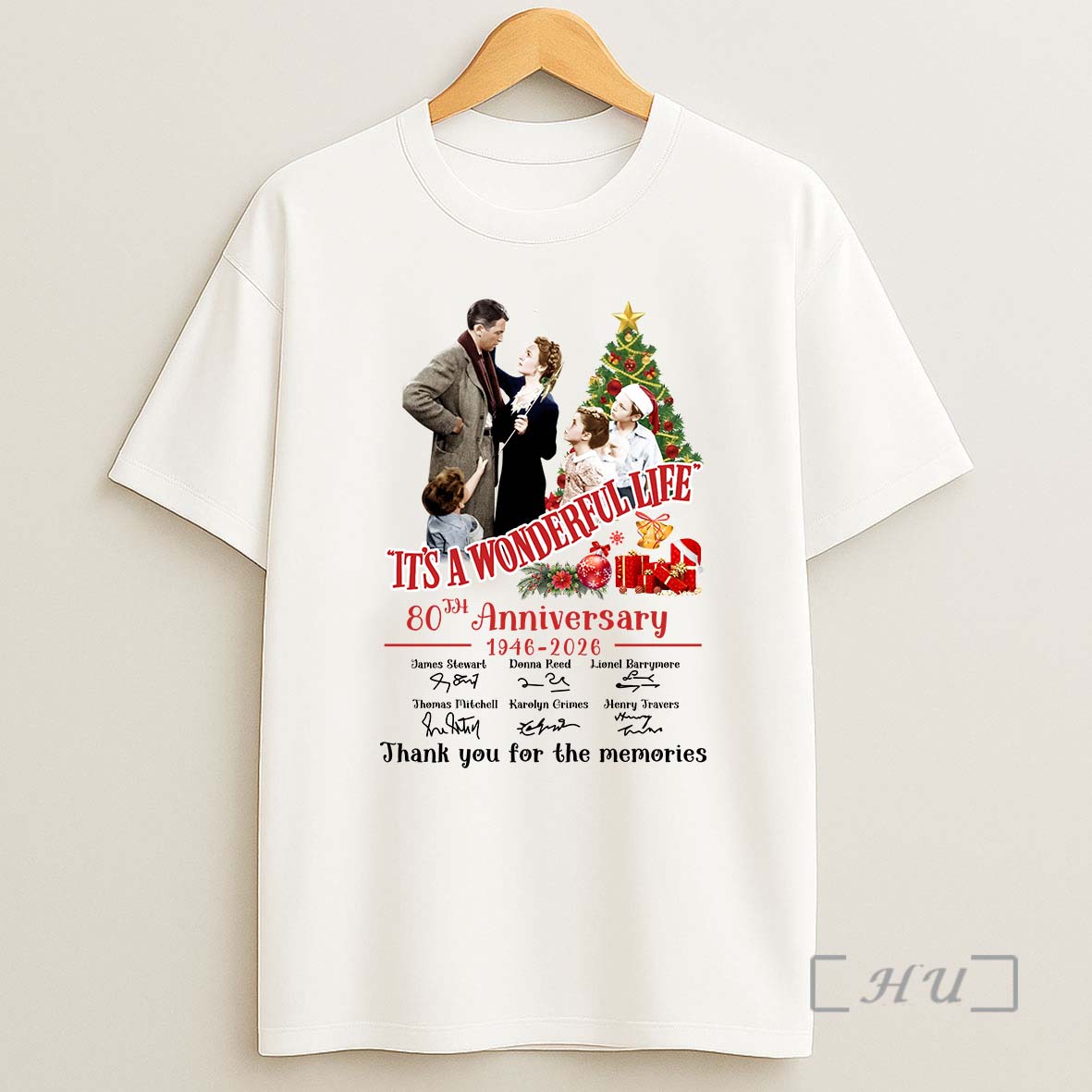 Officials-Its-a-Wonderful-Life-80th-Anniversary-1946-2026-characters-Premium-Shirt