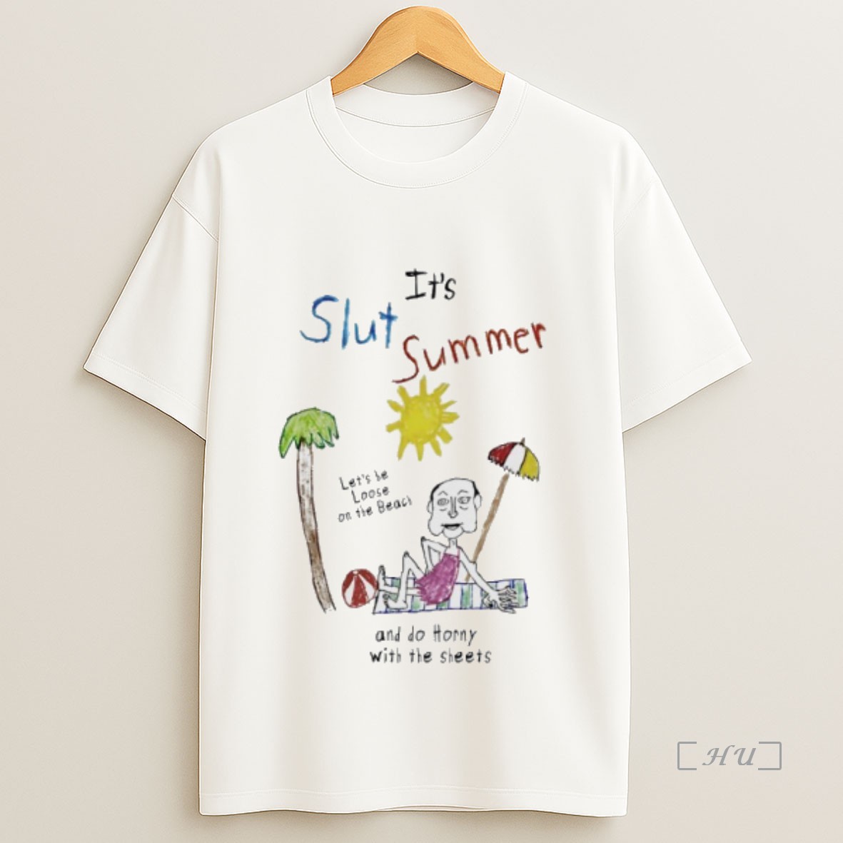 Officials Its Slut Summer Lets Be Loose On The Beach And Do Horny With The Sheets Premium Shirt Sweatshirt Tee