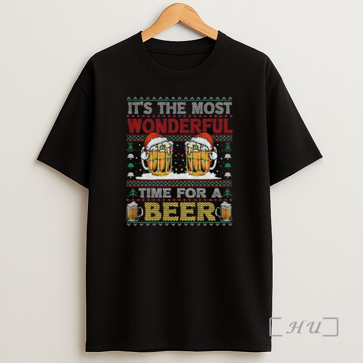 Officials Its The Most Wonderful Time For A Beer Santa Merry Christmas Premium Shirt Sweatshirt Tee