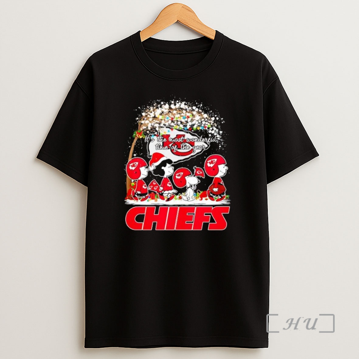 Officials Its The Most Wonderful Time Of The Year Kansas City Chiefs Peanuts Characters Premium Shirt Sweatshirt Tee
