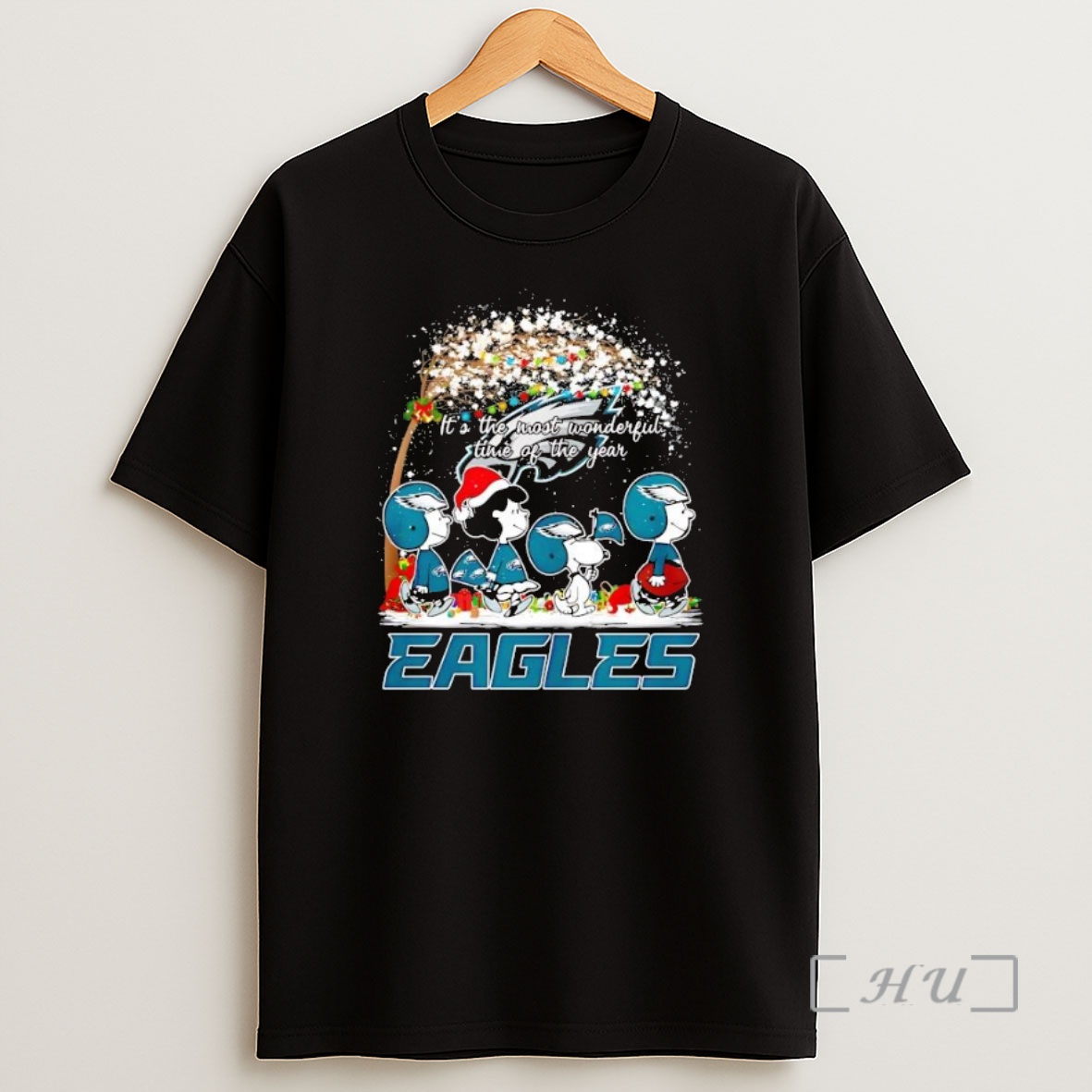 Officials Its The Most Wonderful Time Of The Year Philadelphia Eagles Peanuts Characters Premium Shirt Sweatshirt Tee