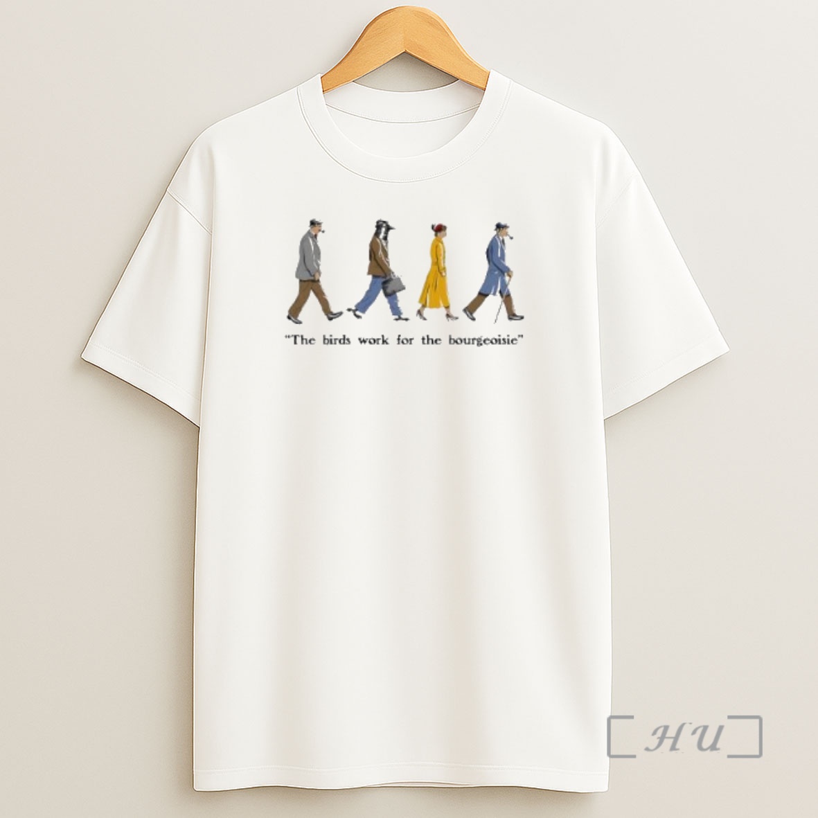 Officials Ivory The Birds Work For The Bourgeoisie Graphic Premium Shirt Sweatshirt Tee