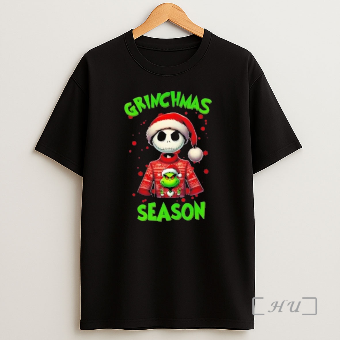 Officials Jack Skellington Grinchmas Season Premium Shirt Sweatshirt Tee