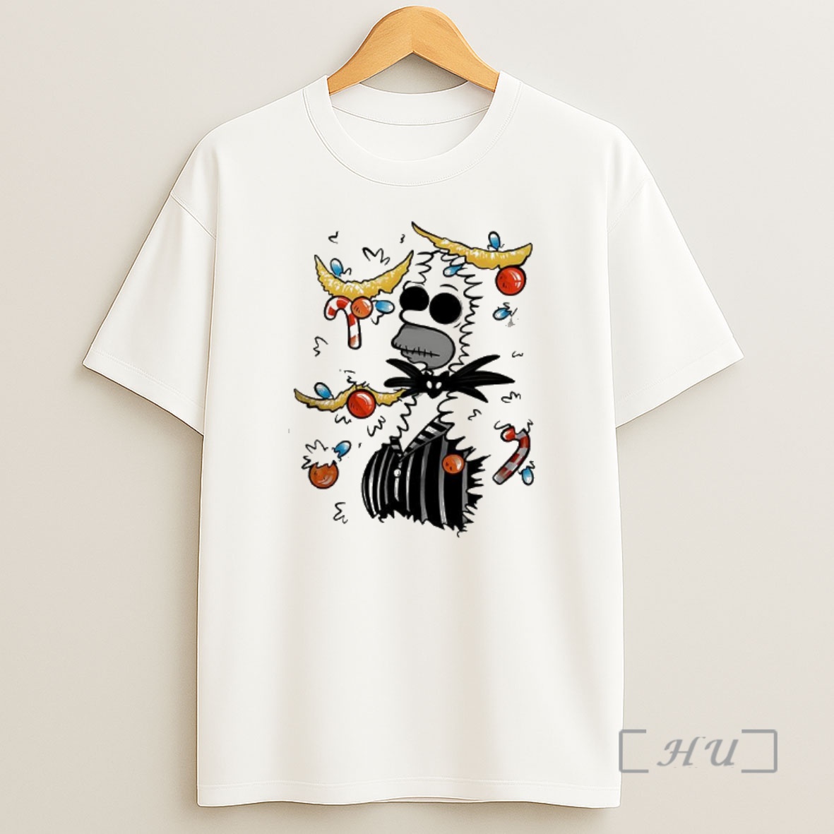 Officials Jack Skellington Nightmare Bush Parody Christmas Meme Premium Shirt Sweatshirt Tee