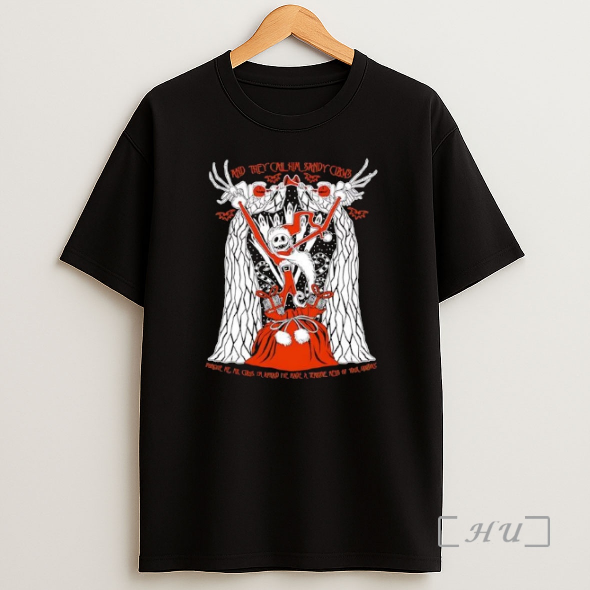 Officials Jack Skellington And They Call Him Sandy Claws Premium Shirt Sweatshirt Tee