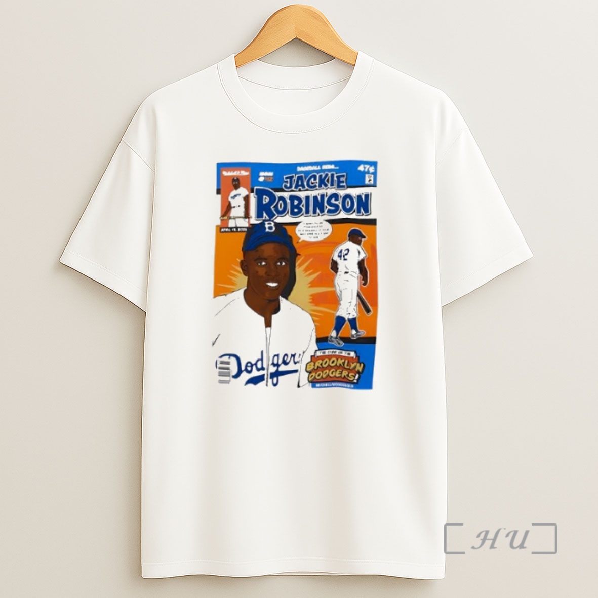 Officials Jackie Robinson Comic Premium Shirt Sweatshirt Tee