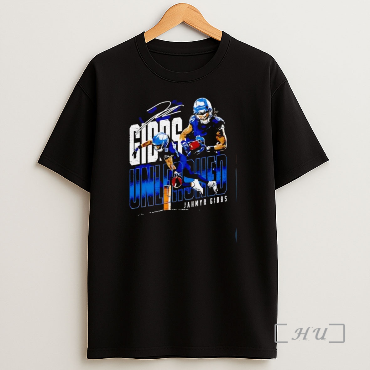 Officials Jahmyr Gibbs Detroit Unleashed Graphic Style Premium Shirt Sweatshirt Tee