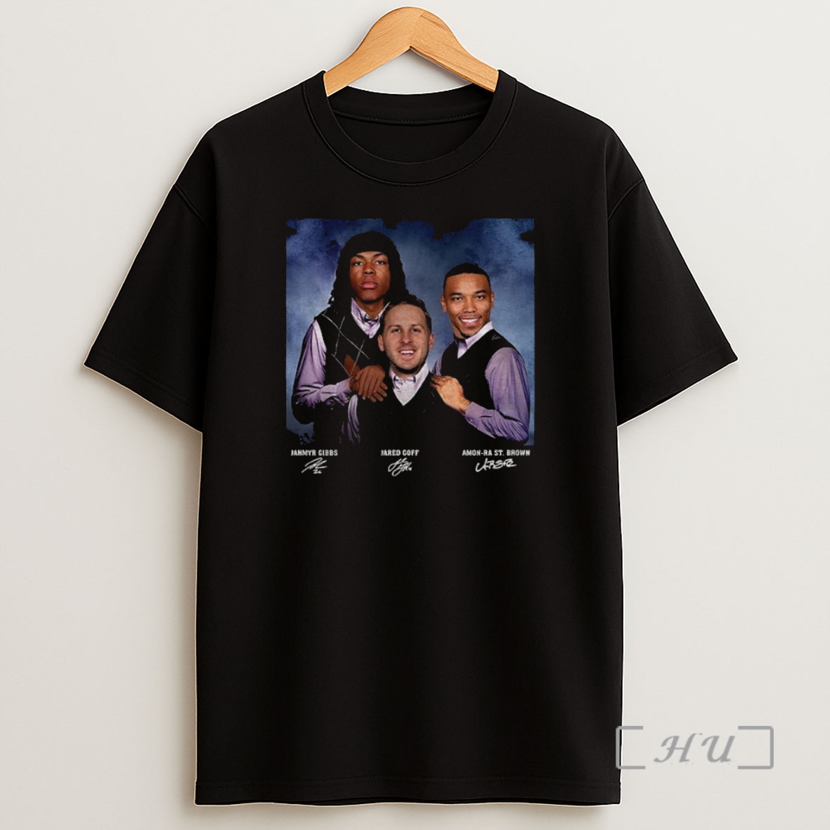 Officials Jahmyr Gibbs Jared Goff Amon Ra St Premium Shirt Sweatshirt Tee