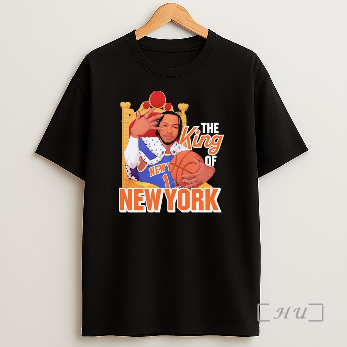 Officials Jalen Brunson 3 Point Celebrations The King Of New York Knicks Premium Shirt Sweatshirt Tee