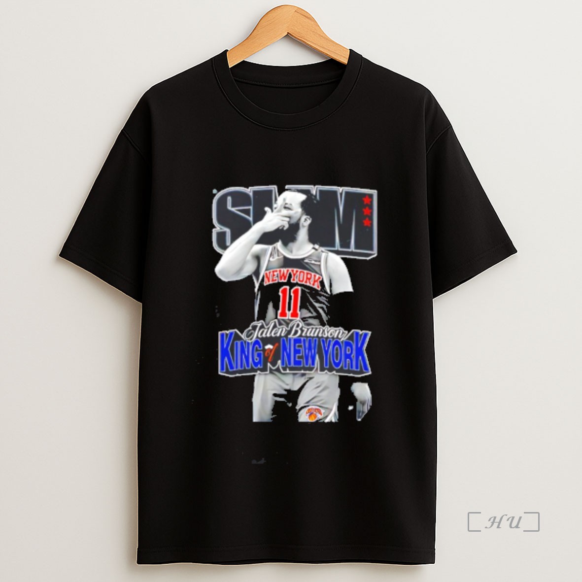 Officials Jalen Brunson King Of New York Slam Premium Shirt Sweatshirt Tee