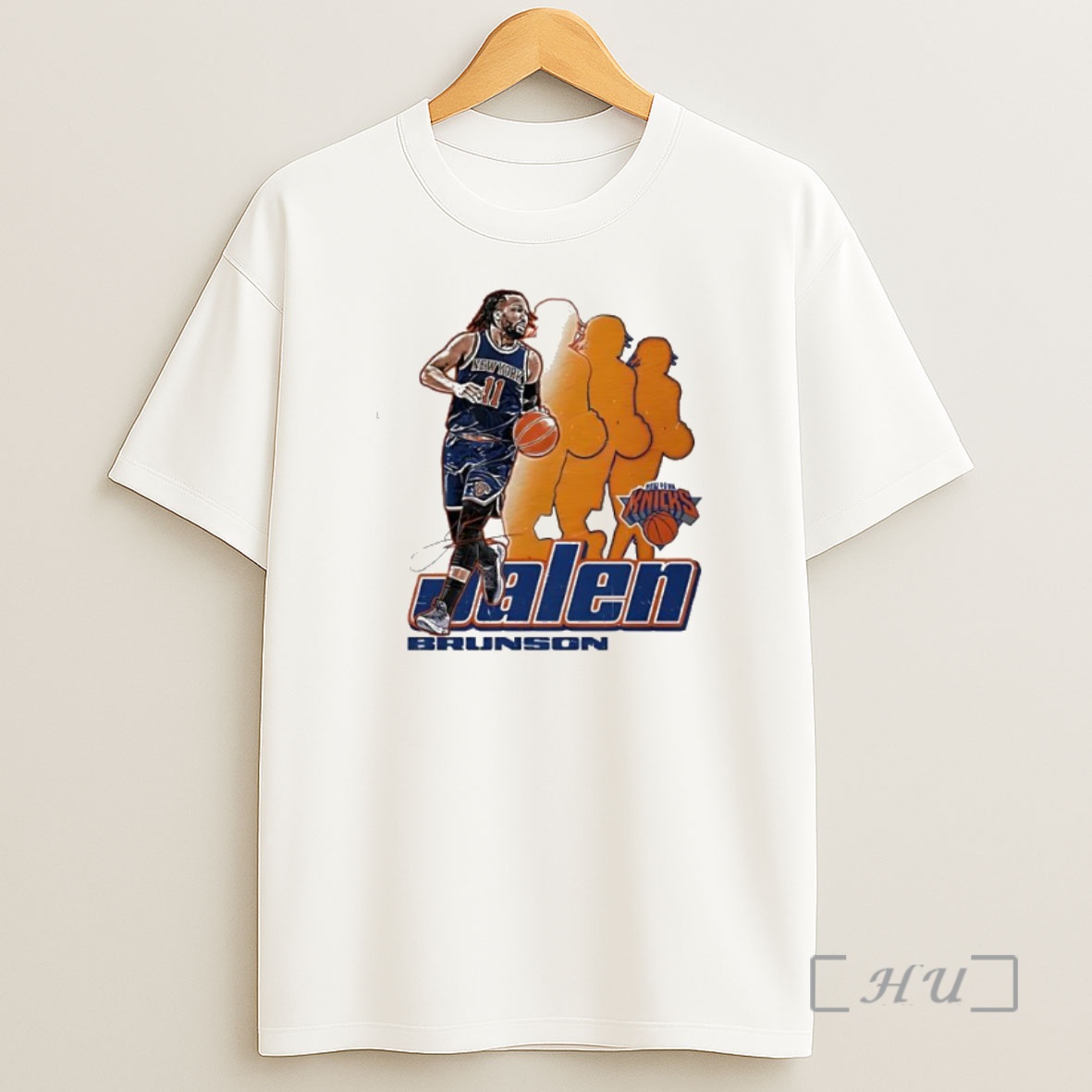 Officials Jalen Brunson New York Knicks Signature 11 Retro Vibe Graphic Premium Shirt Sweatshirt Tee