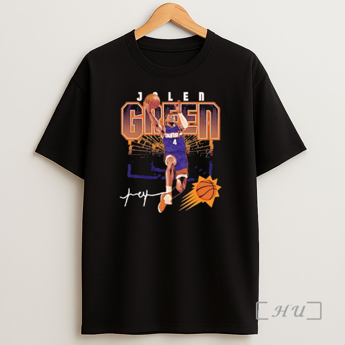 Officials Jalen Green Nba Phoenix Suns Shattered Signature Premium Shirt Sweatshirt Tee