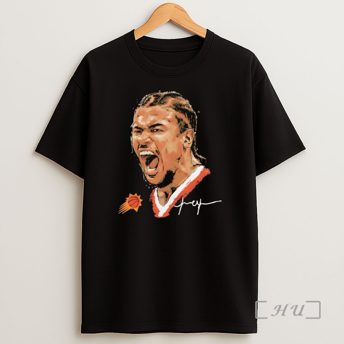 Officials Jalen Green Portrait Scream Phoenix Suns Signature Premium Shirt Sweatshirt Tee