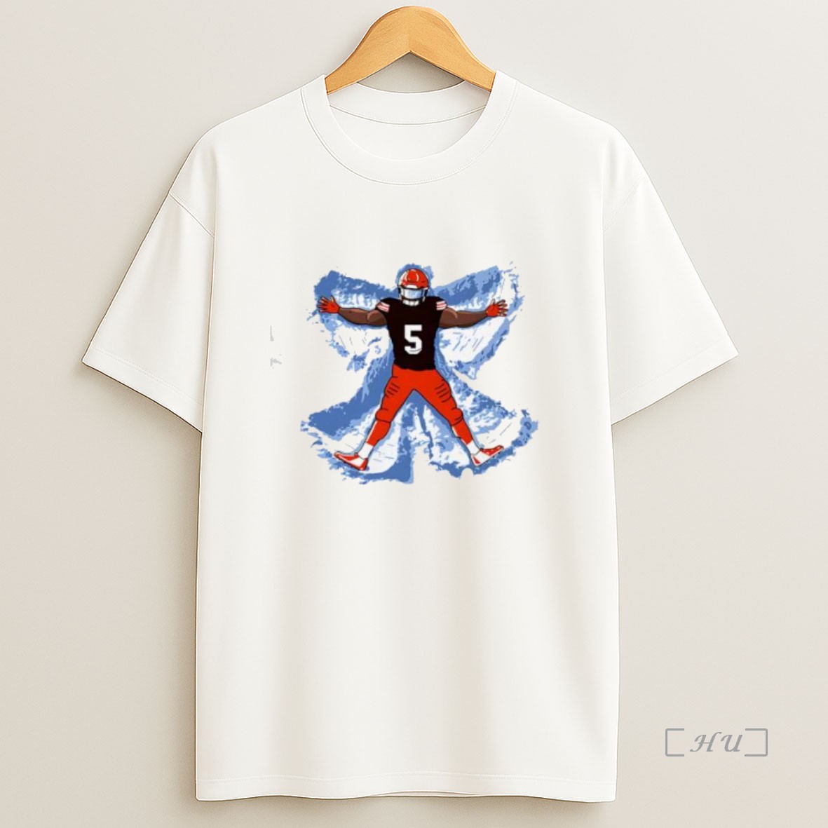 Officials Jameis Winston Cleveland Dub Snow Angel Premium Shirt Sweatshirt Tee