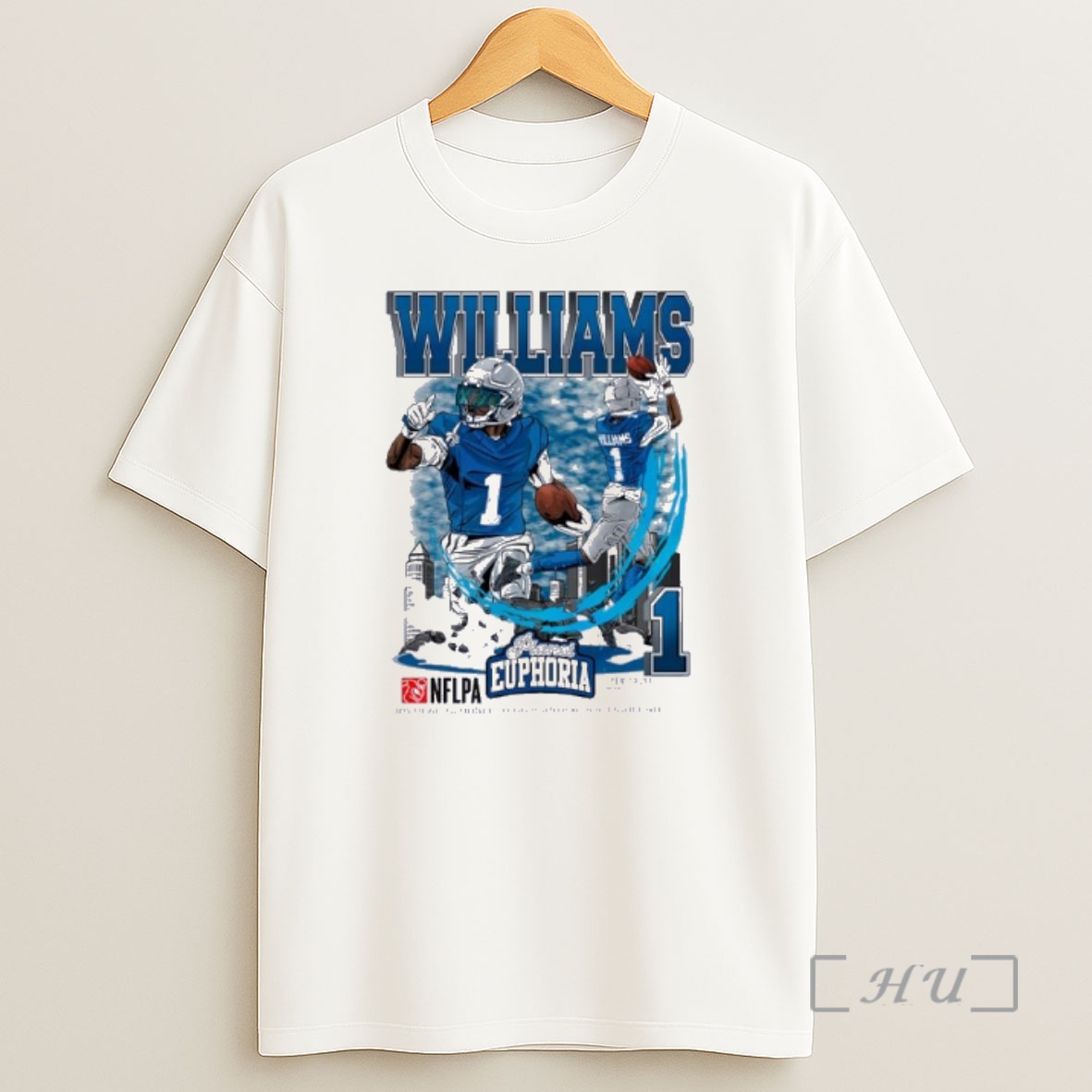 Officials Jameson Williams Lions Nflpa Player Premium Shirt Sweatshirt Tee