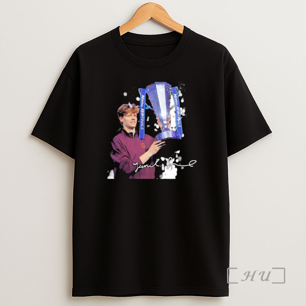 Officials Jannik Sinner 2025 Atp Champion Trophy Signature Premium Shirt Sweatshirt Tee