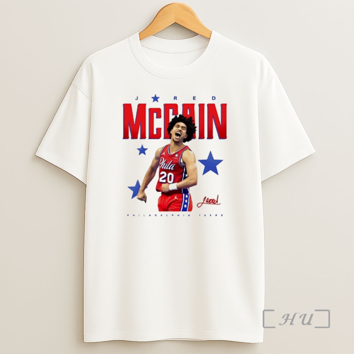 Officials Jared Mccain Portrait Philadelphia 76ers Premium Shirt Sweatshirt Tee
