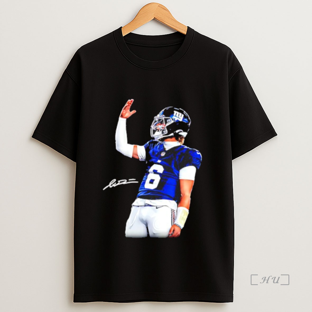 Officials Jaxson Dart New York Giants New Era Signature Premium Shirt Sweatshirt Tee