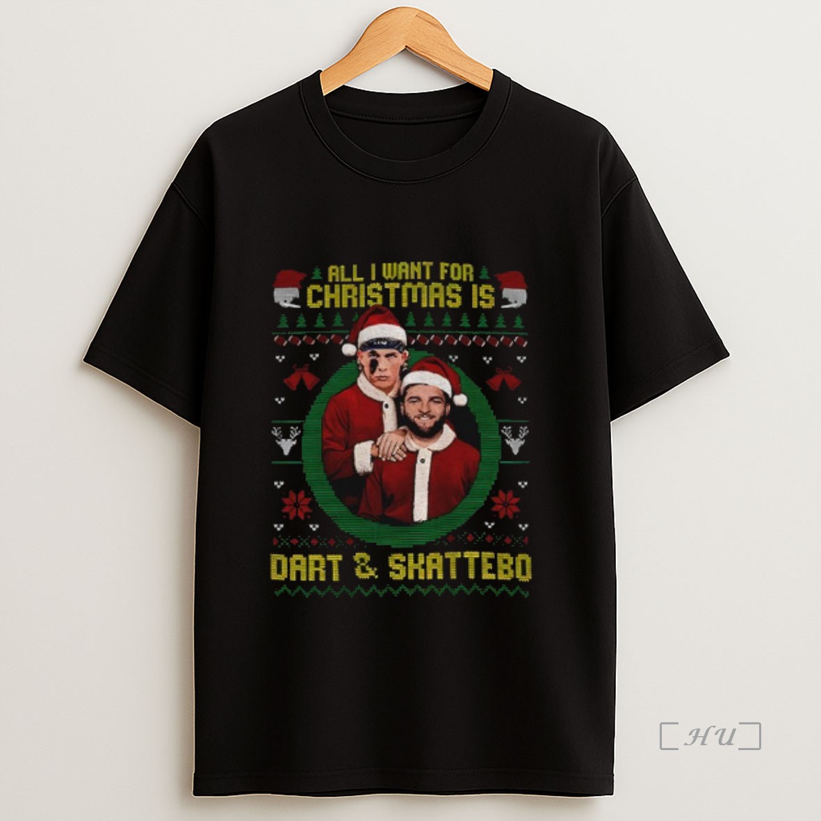 Officials Jaxson Dart And Cam Skattebo New York Giants Step Brothers Christmas Premium Shirt Sweatshirt Tee