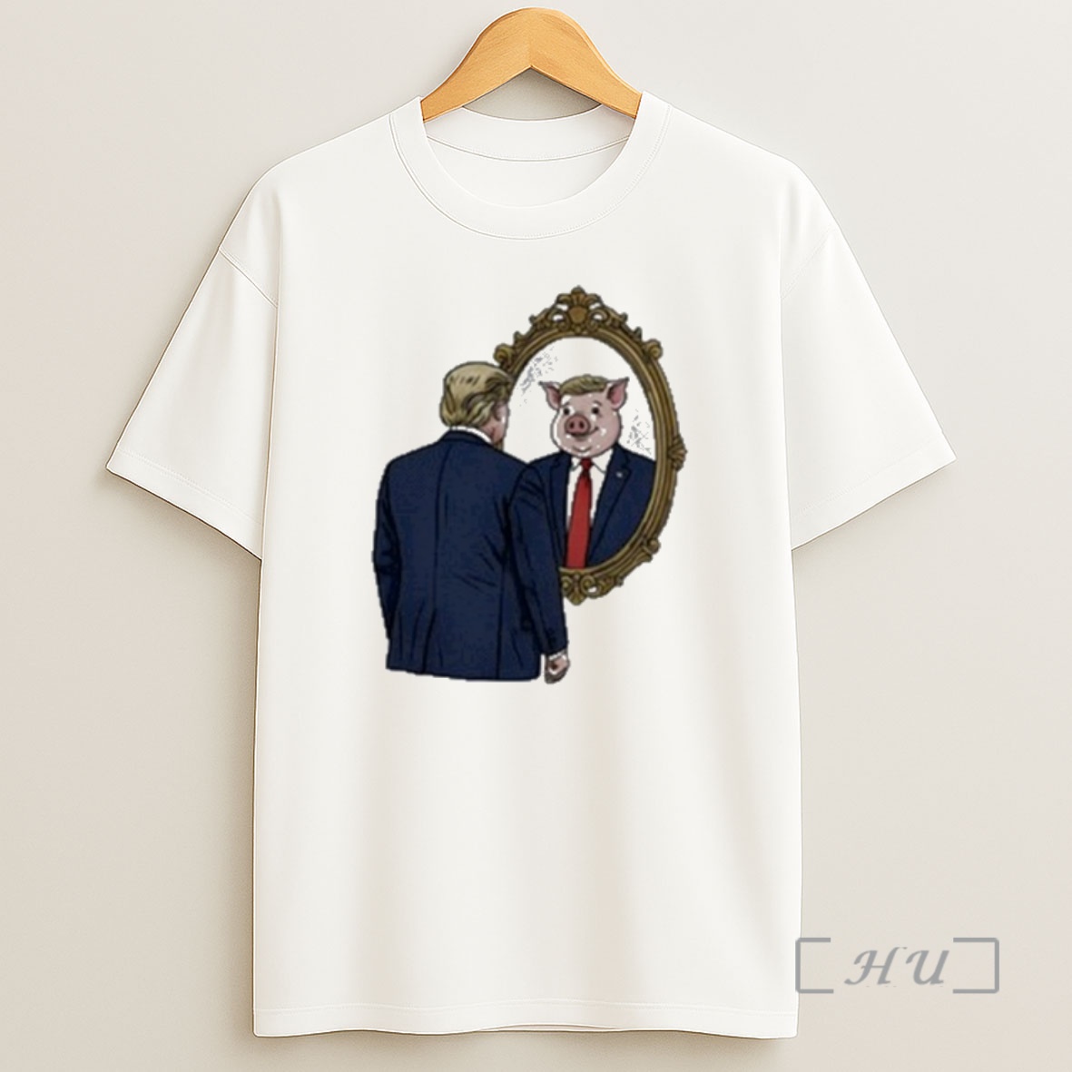 Officials Jb Pritzker Wearing Quiet Piggy Trump Meme Premium Shirt Sweatshirt Tee