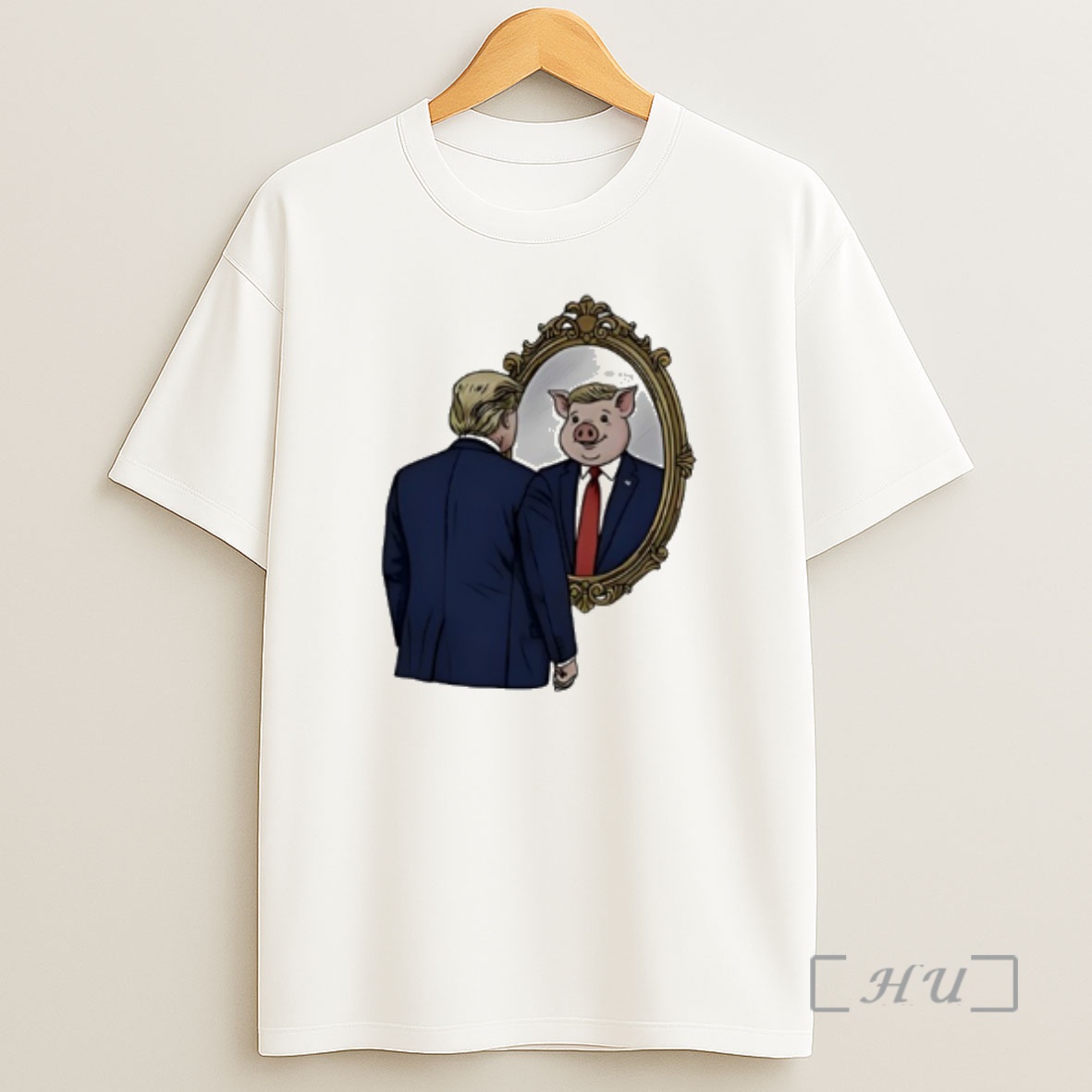 Officials Jb Pritzker Wearing Quiet Piggy Trump Premium Shirt Sweatshirt Tee