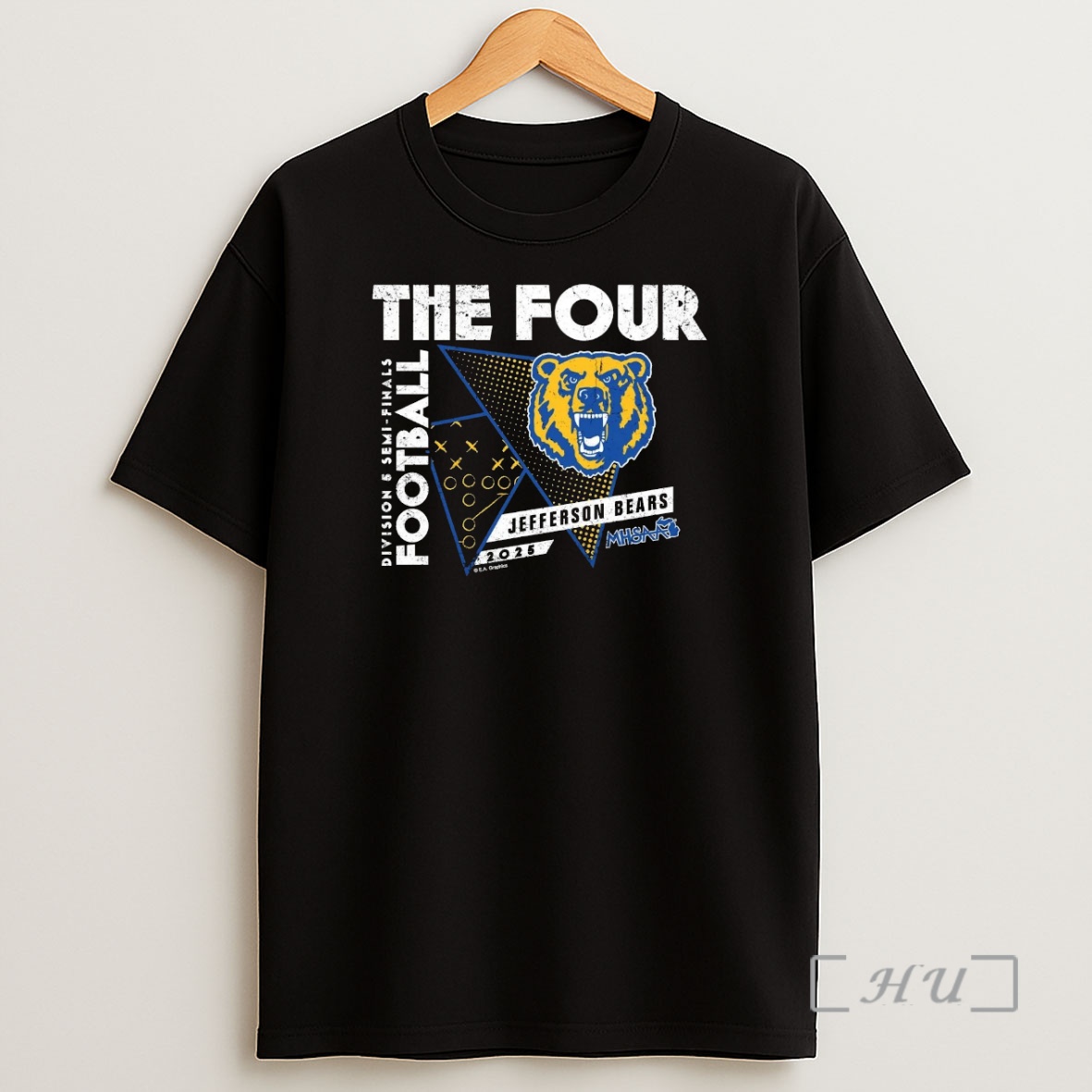 Officials Jefferson Bears 2025 D5 Semifinals The Four Premium Shirt Sweatshirt Tee
