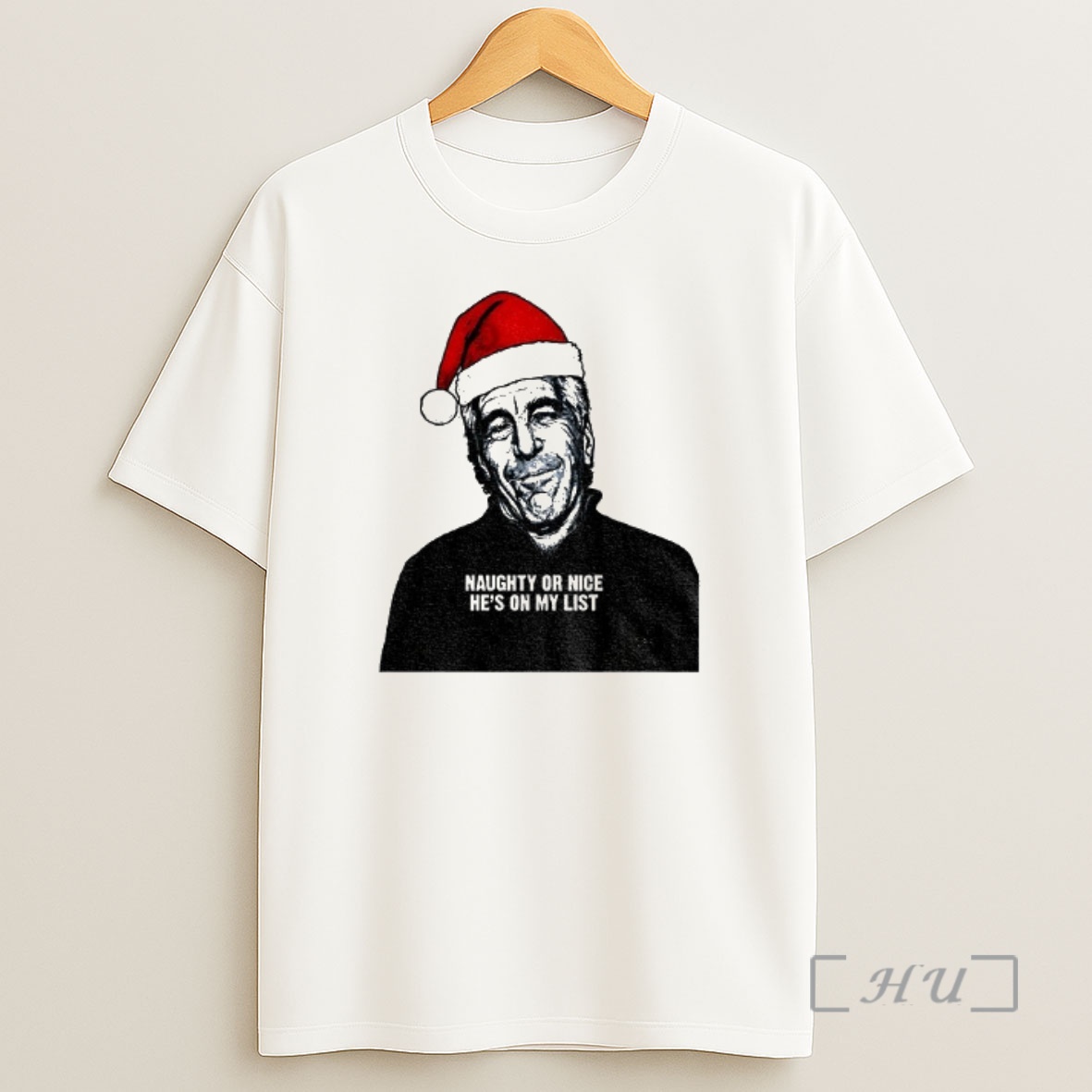 Officials Jeffrey Epstein Santa Hat Release The Epstein Files Naughty Or Nice Hes On My List Premium Shirt Sweatshirt Tee