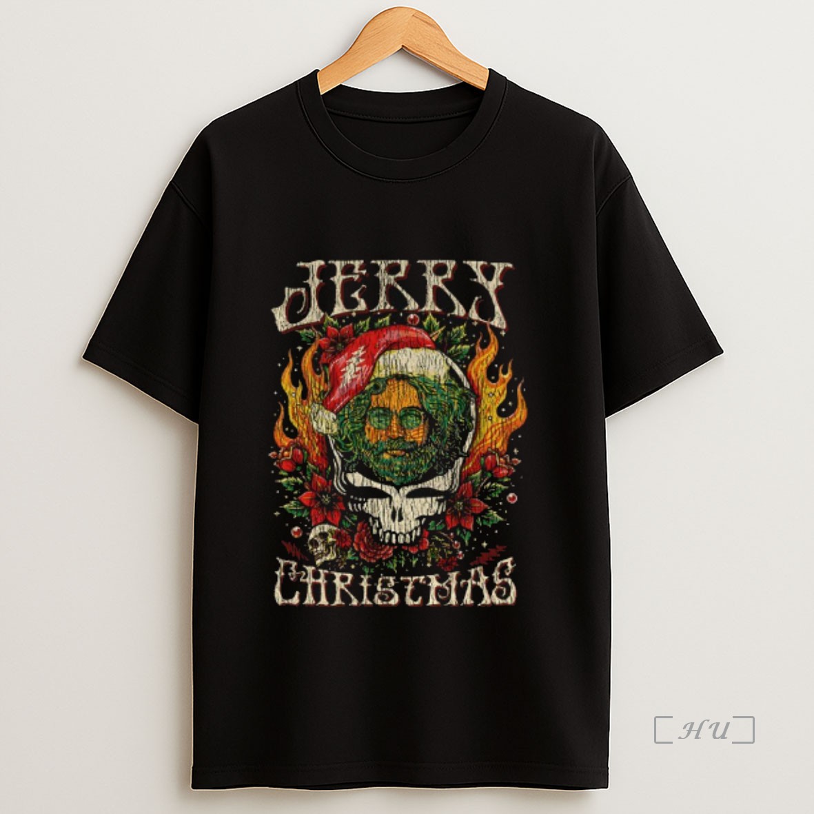 Officials Jerry Christmas Grateful Dead Santa Claus Merry Christmas Premium Shirt Sweatshirt Tee