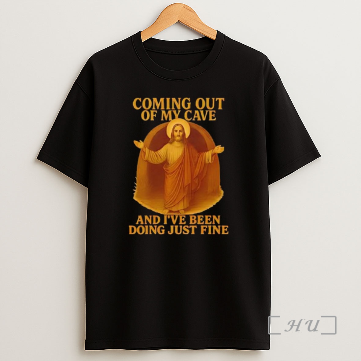 Officials Jesus Christ Coming Out Of My Cave And Ive Been Doing Just Fine Premium Shirt Sweatshirt Tee