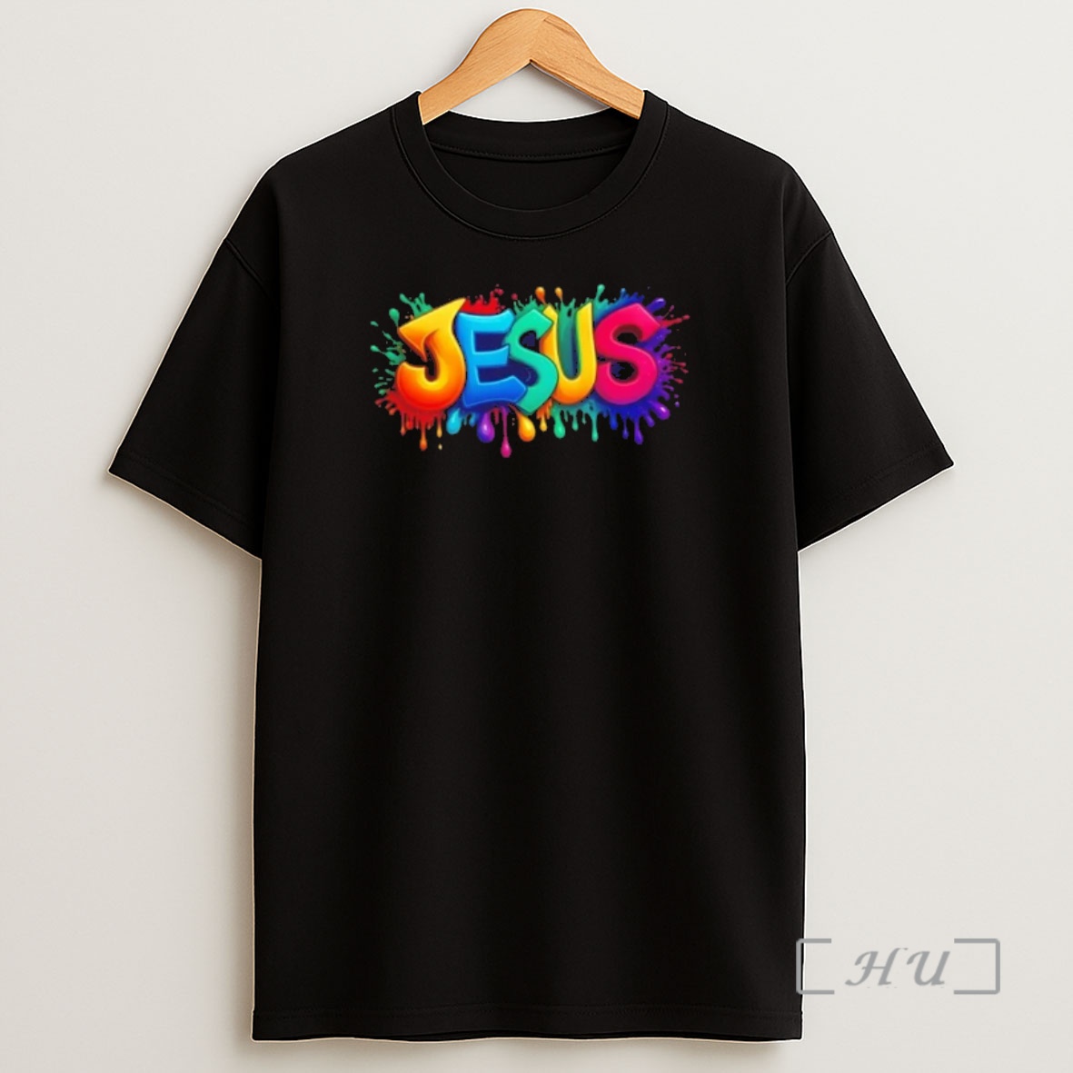 Officials Jesus Colorful Vibrant Splash Premium Shirt Sweatshirt Tee