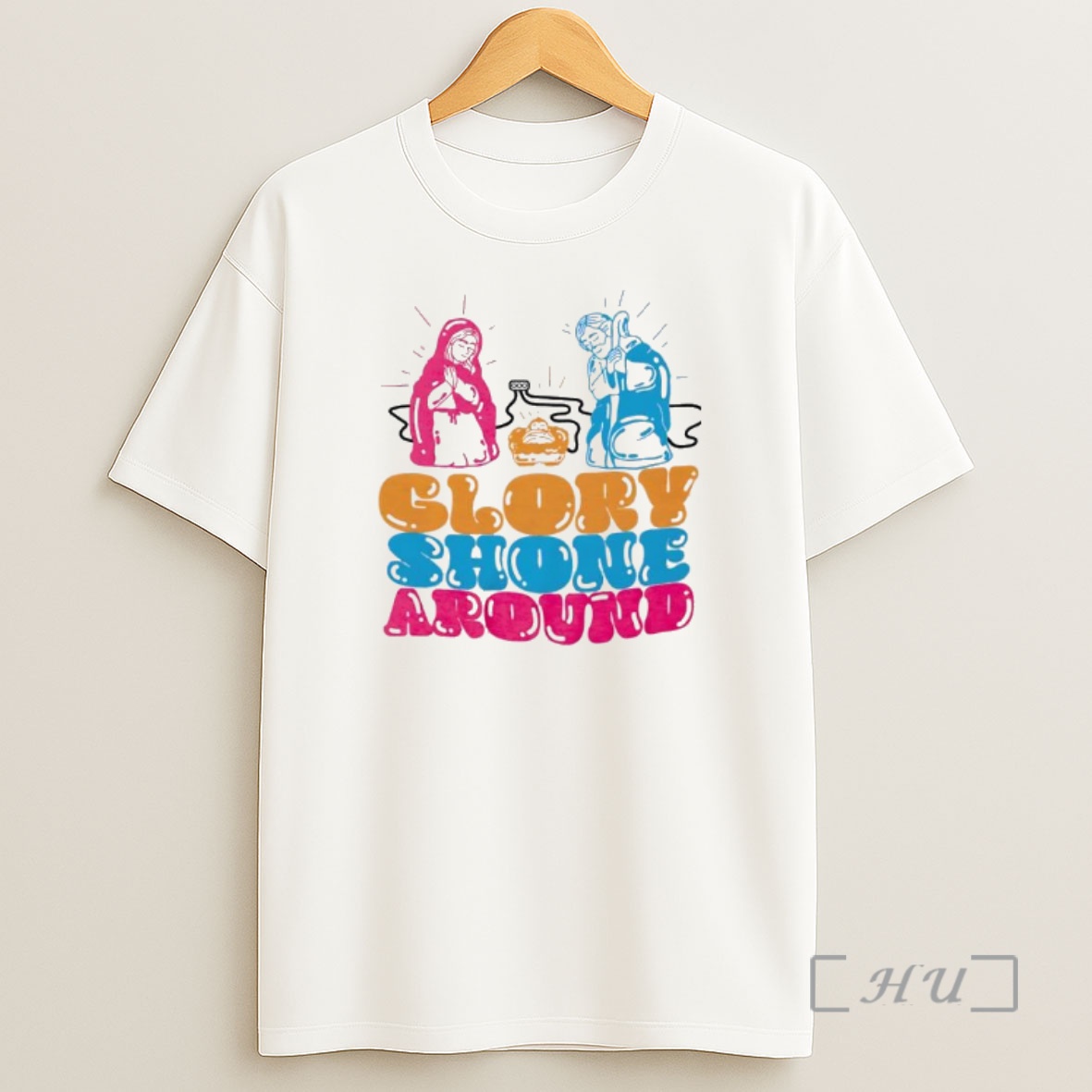 Officials Jesus Glory Shone Around Premium Shirt Sweatshirt Tee