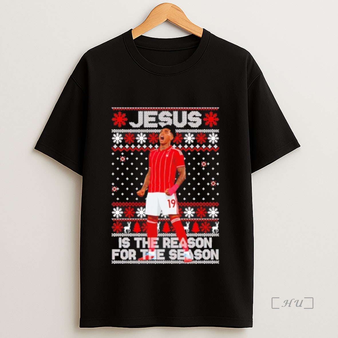 Officials Jesus Is The Reason For The Season Nottm Forest Christmas Premium Shirt Sweatshirt Tee