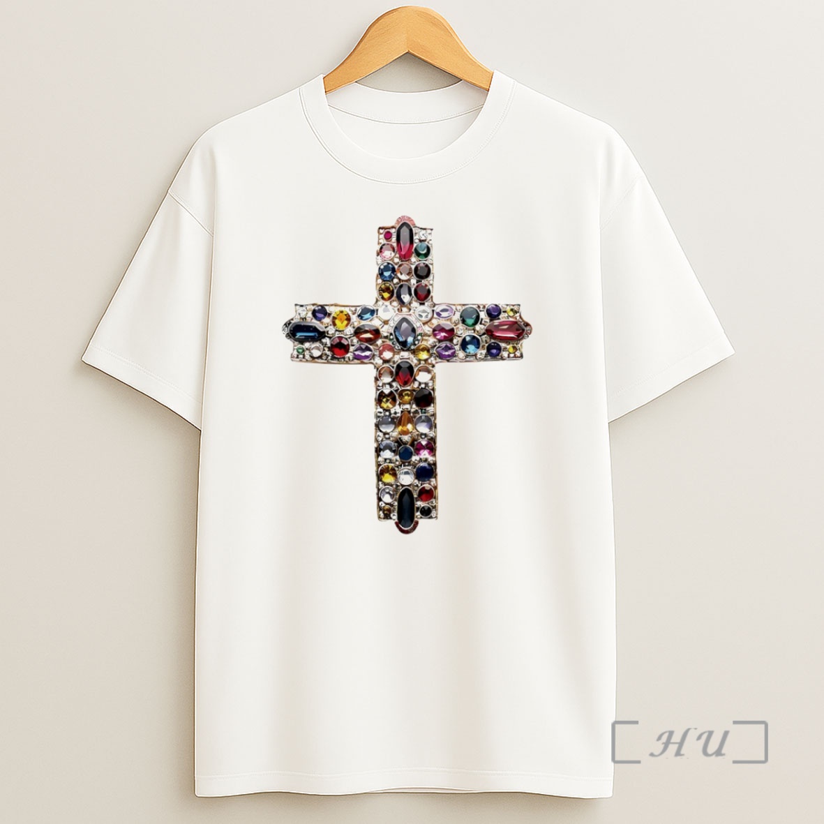 Officials Jewel Cross Graphic Circle Premium Shirt Sweatshirt Tee