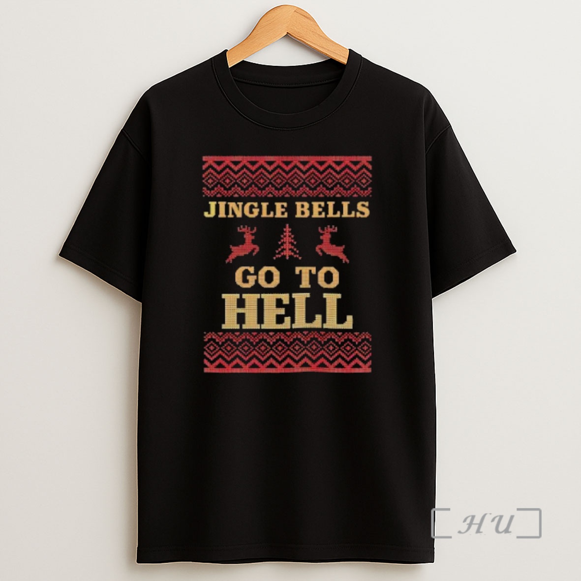 Officials Jingle Bells Go To Hell Christmas Premium Shirt Sweatshirt Tee