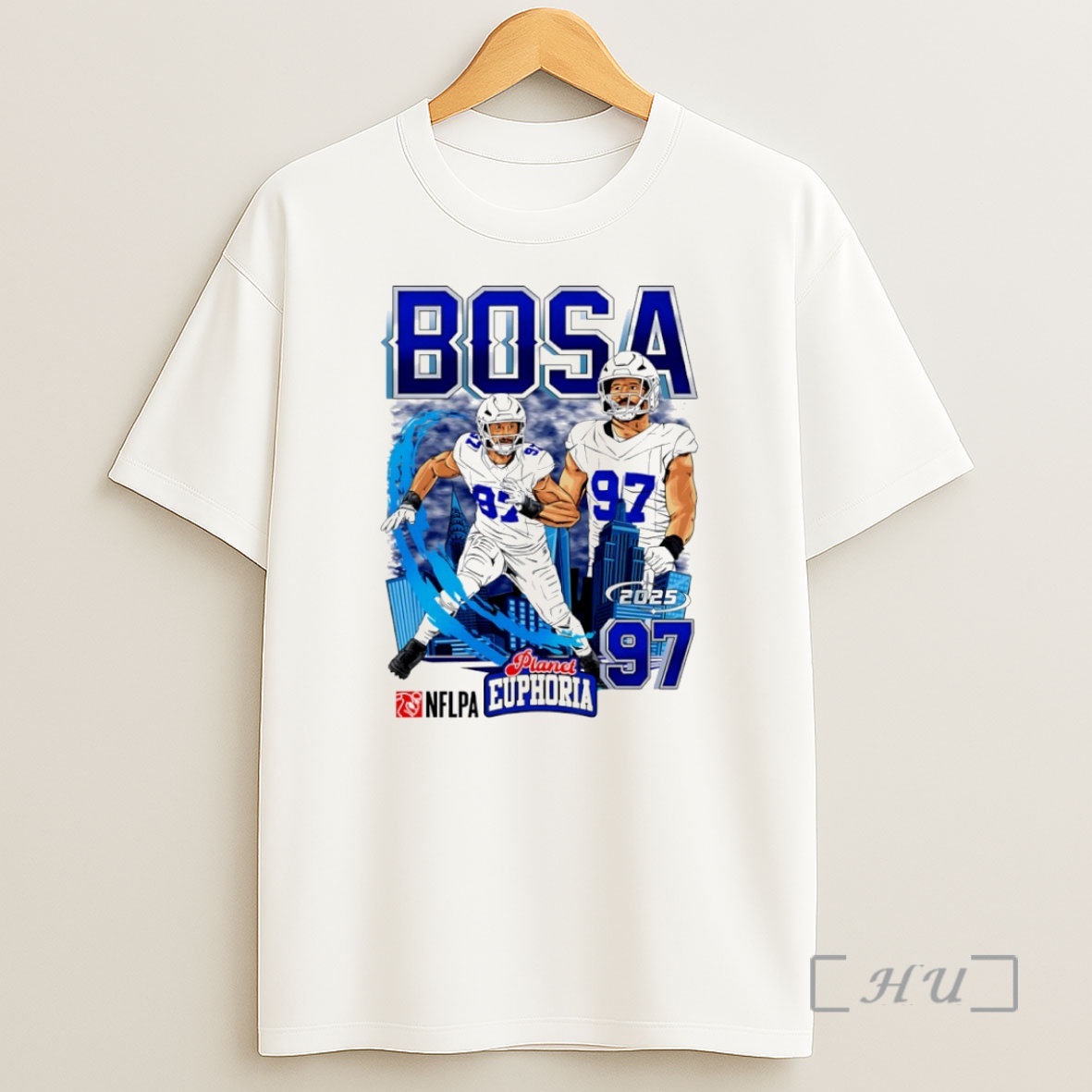 Officials Joey Bosa 97 Buffalo Bills Football Skyline Comic Circle Premium Shirt Sweatshirt Tee