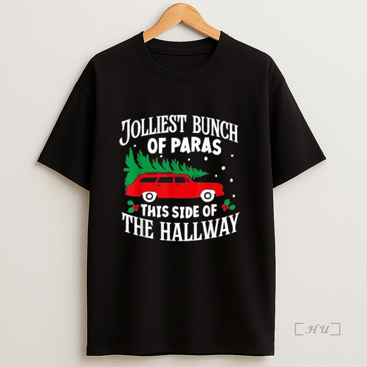 Officials Jolliest Bunch Of Paras This Side Of The Hallway Merry Christmas Premium Shirt Sweatshirt Tee