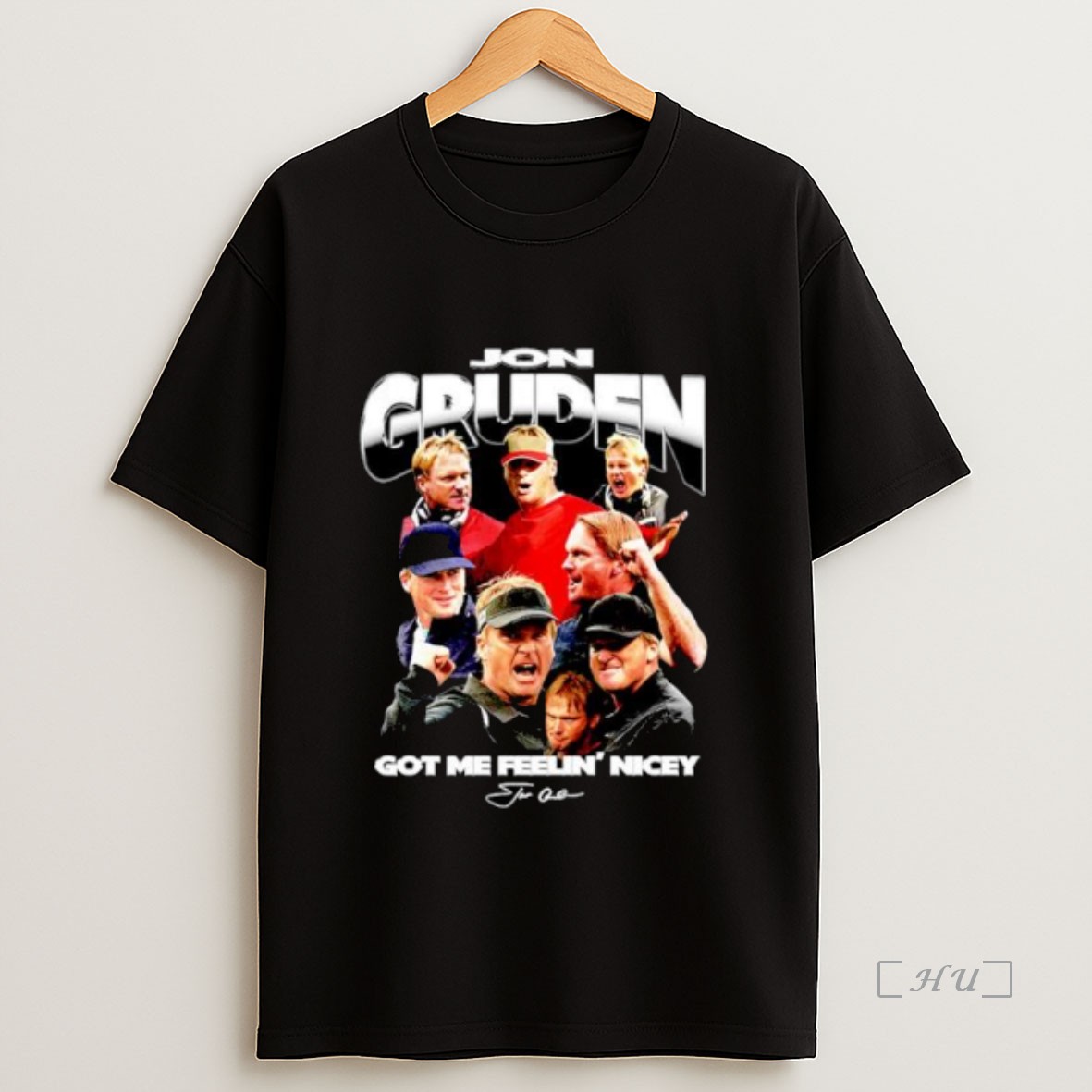 Officials Jon Gruden Got Me Feelin Nicey Signature Ornaments Premium Shirt Sweatshirt Tee