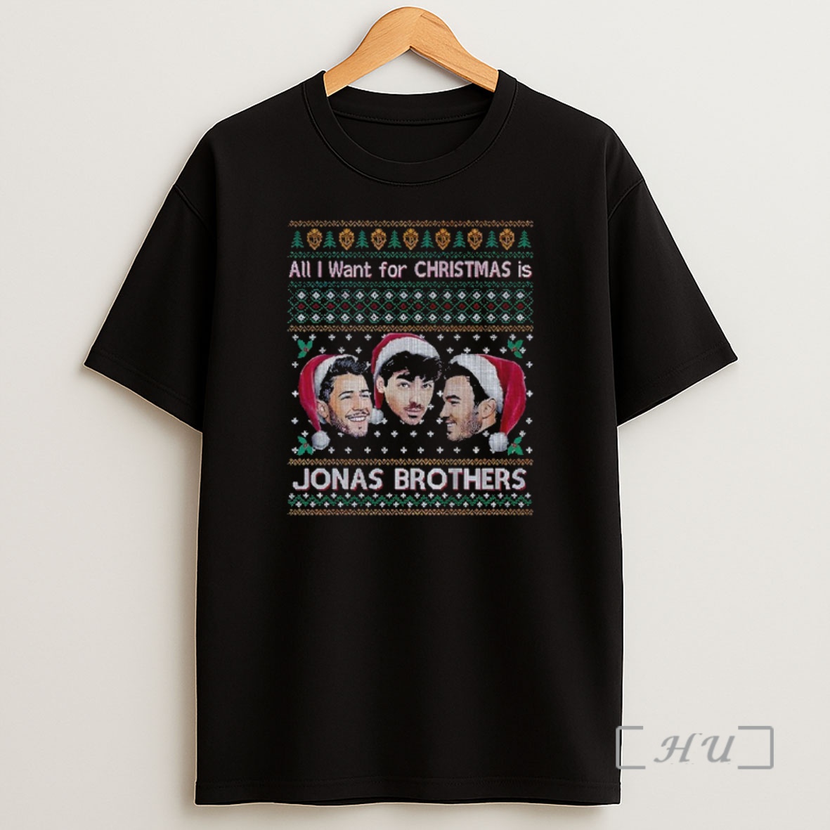 Officials Jonas Brothers All I Want For Christmas Is Merry Christmas Premium Shirt Sweatshirt Tee