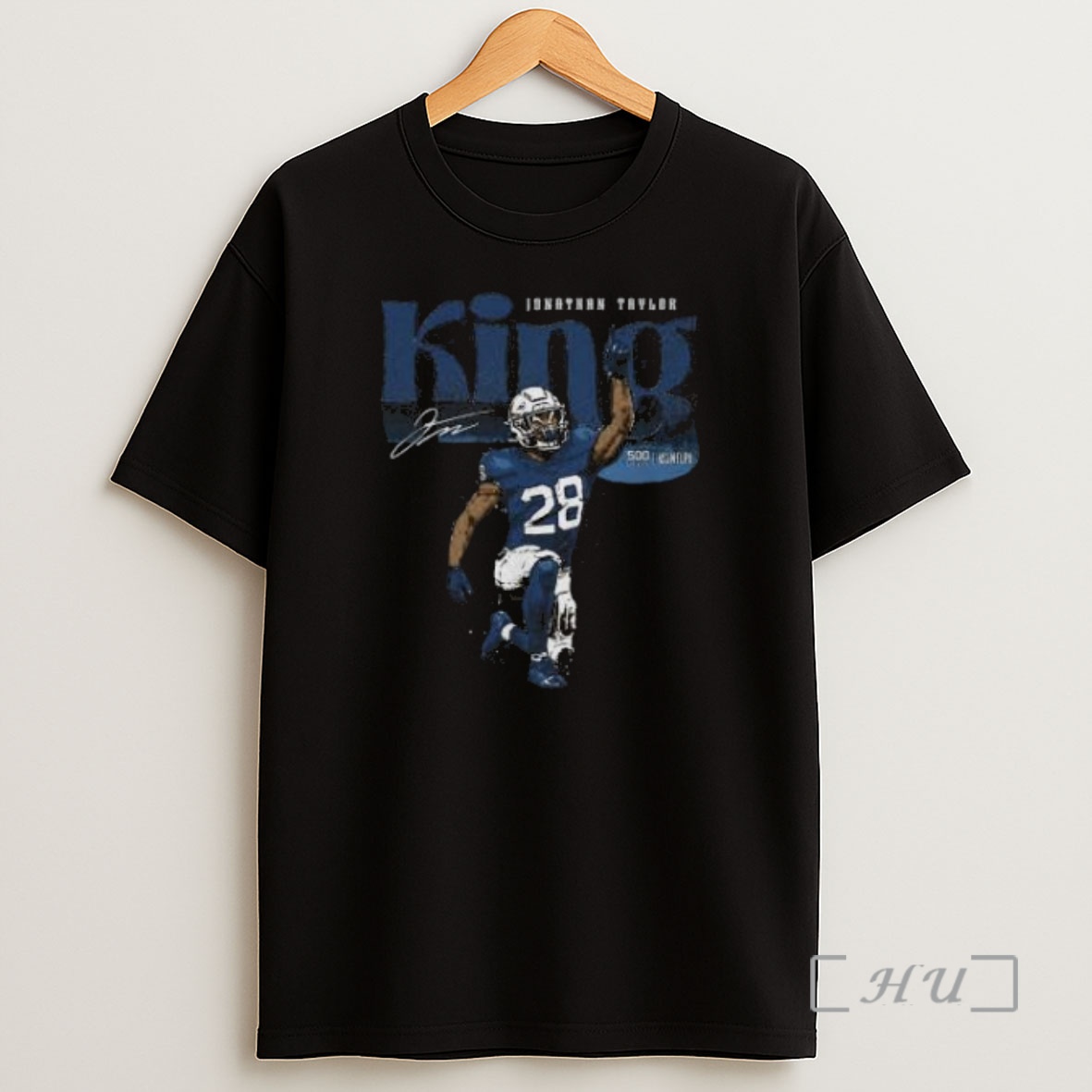 Officials Jonathan Taylor King Indianapolis Colts Signature Premium Shirt Sweatshirt Tee