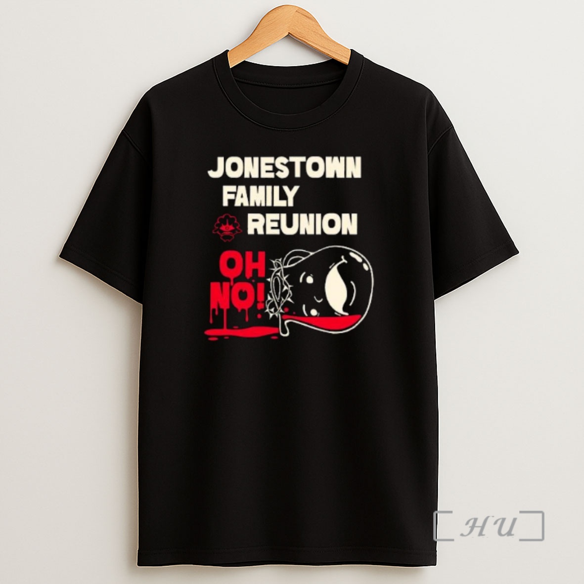 Officials Jonestown Family Reunion Oh No Circle Black Premium Shirt Sweatshirt Tee