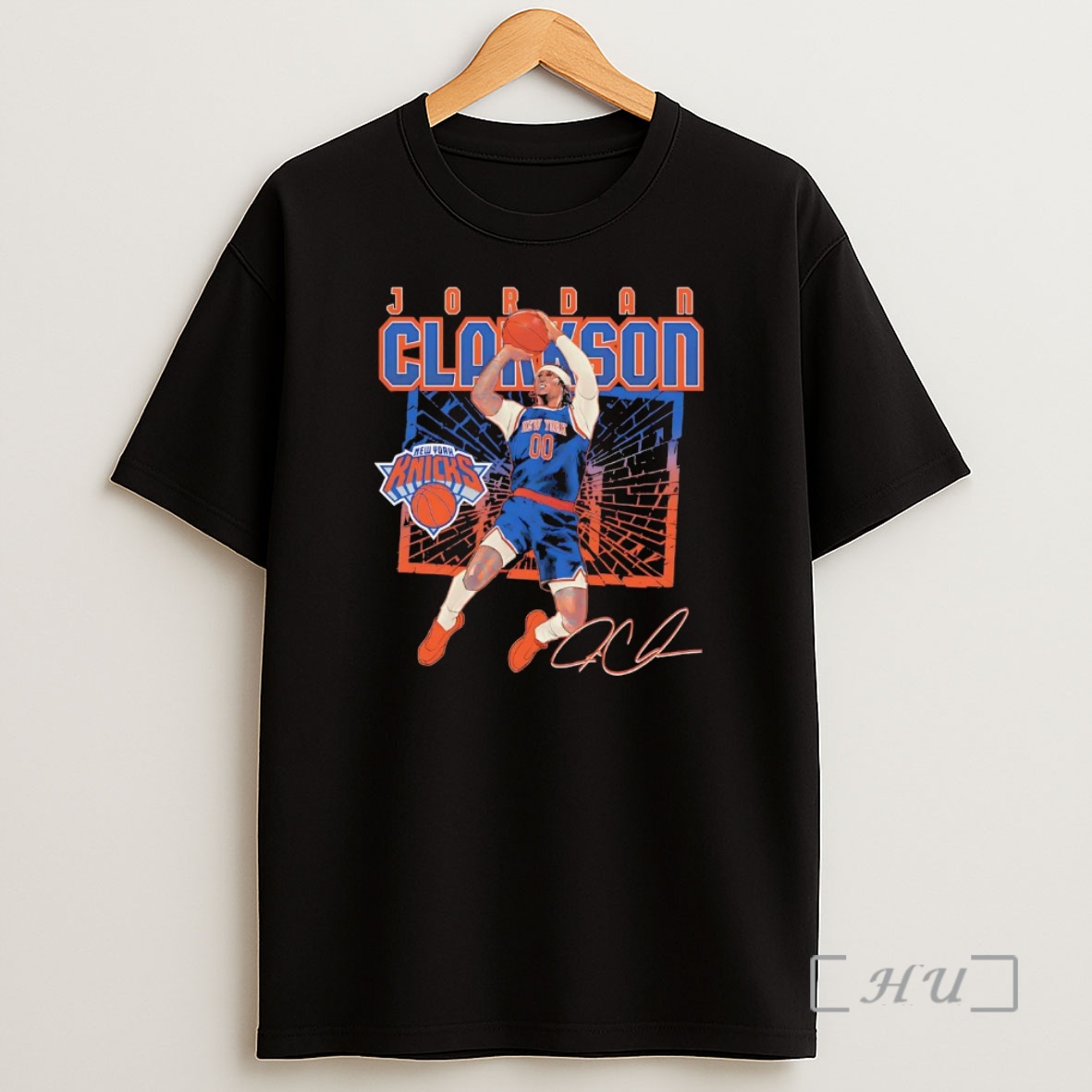 Officials Jordan Clarkson Jump Shot Shattered New York Knicks Premium Shirt Sweatshirt Tee