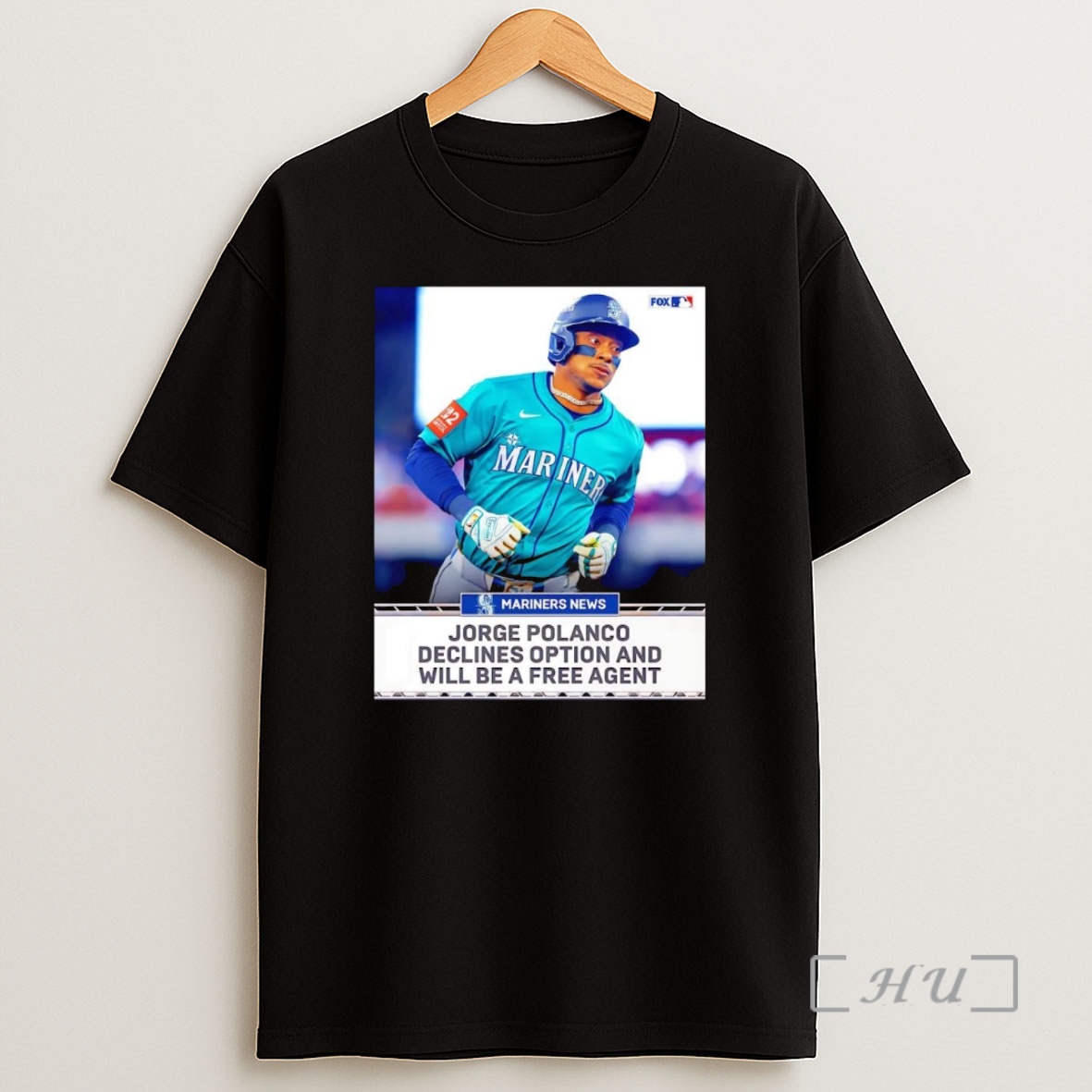 Officials Jorge Polanco Declines Option And Will Be A Free Agent Mariners Premium Shirt Sweatshirt Tee