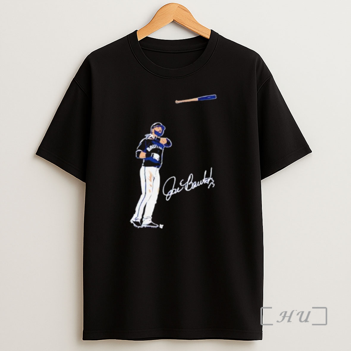 Officials Jose Bautista The Bat Flip Signature Premium Shirt Sweatshirt Tee