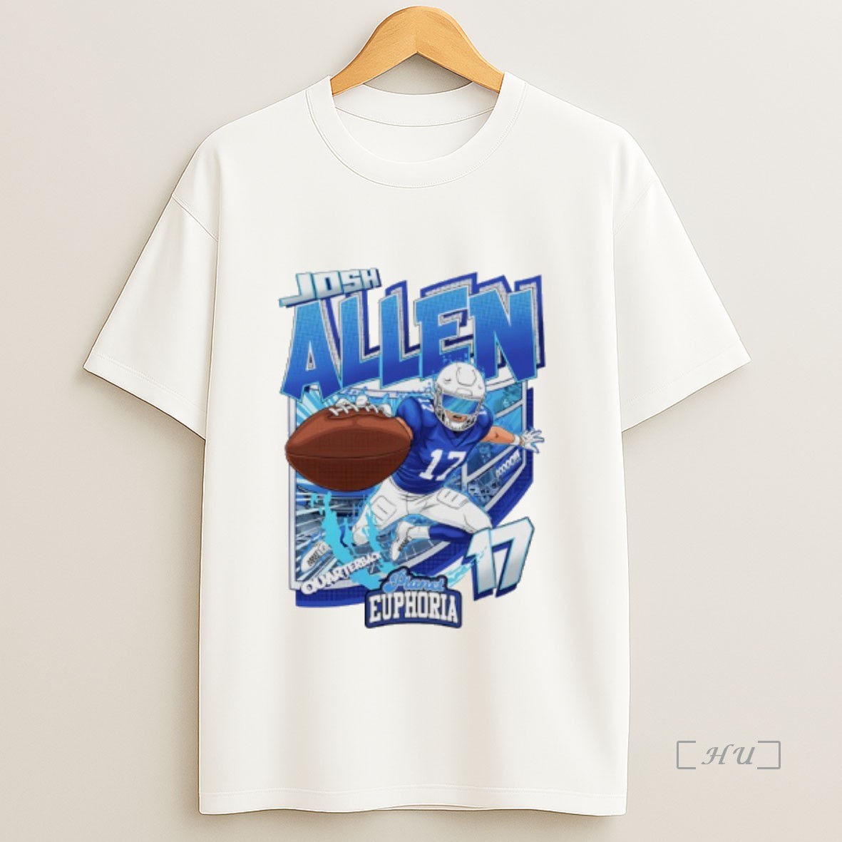 Officials Josh Allen 17 Philadelphia Eagles Quarterback Graphic Comic Premium Shirt Sweatshirt Tee