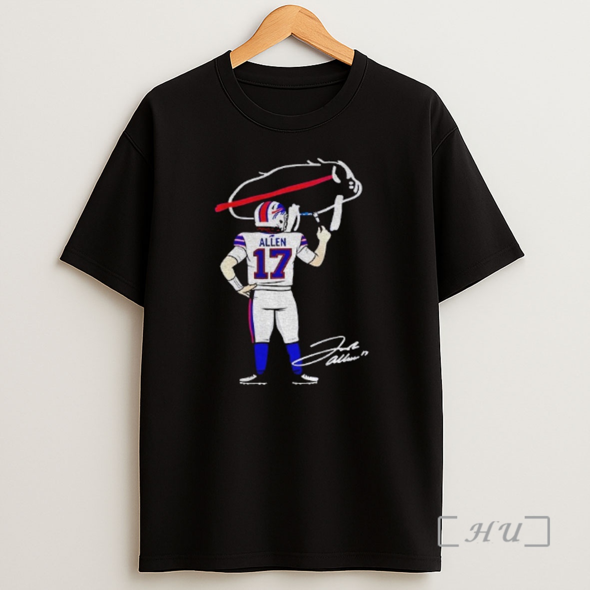 Officials Josh Allen Painting Buffalo Meme Buffalo Bills Nfl Football 2025 Signature Premium Shirt Sweatshirt Tee